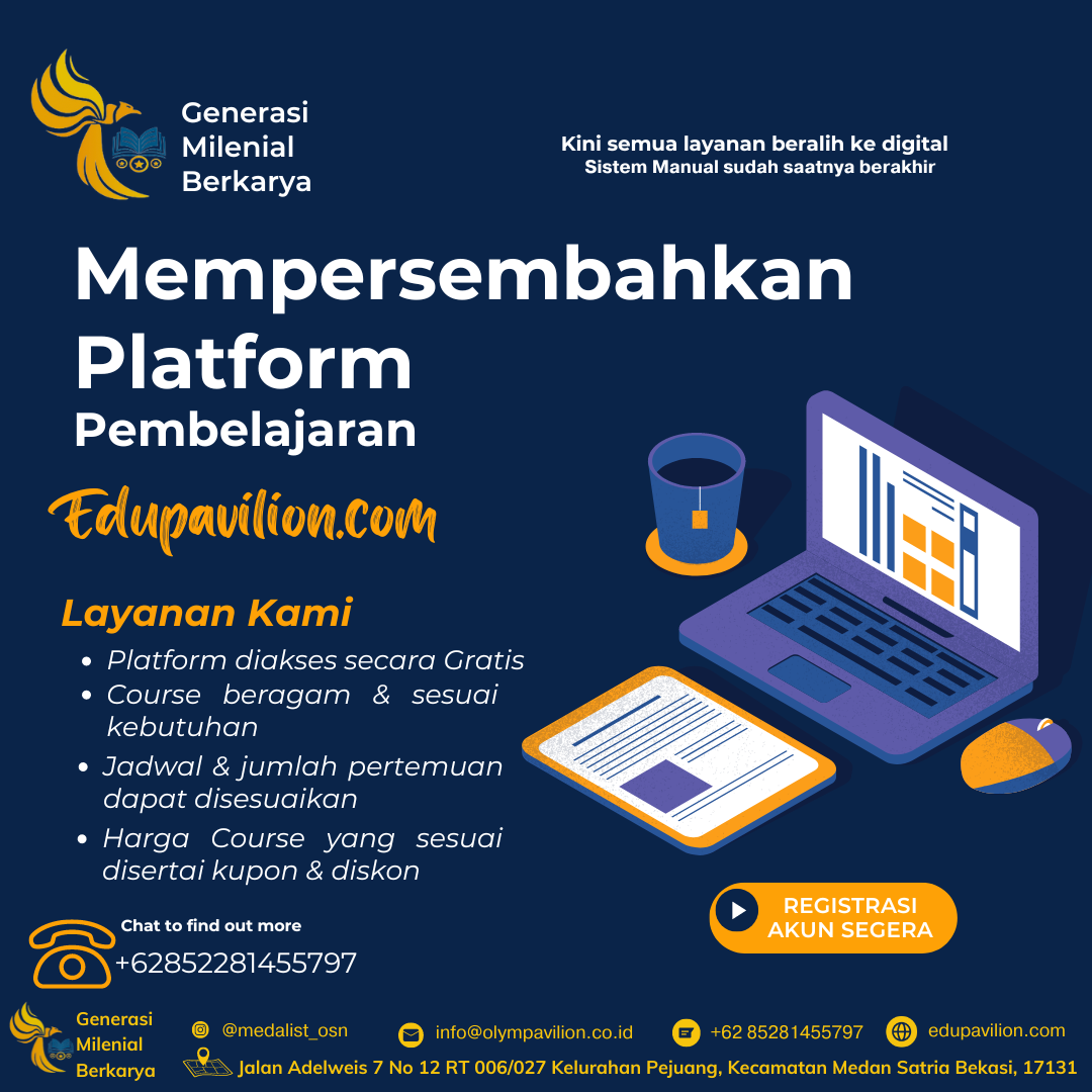 Platform Pembelajaran EduPavilion Telah Hadir